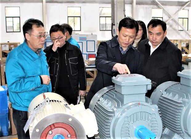 皖南電機：涇縣縣委副書記許立勛來公司調研